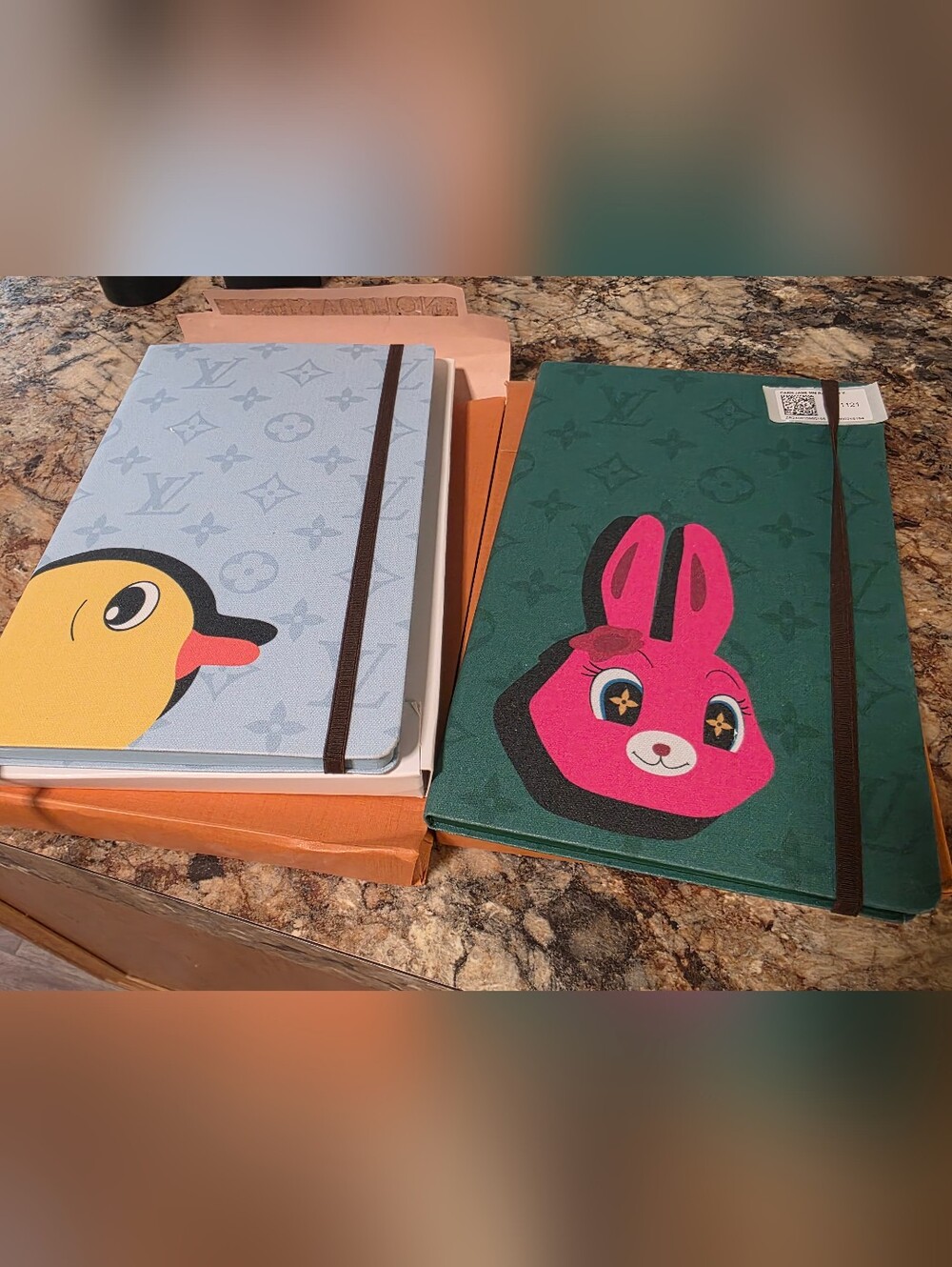 Louis Vuitton x Sun Yitian limited edition collaboration notebook from the 2024